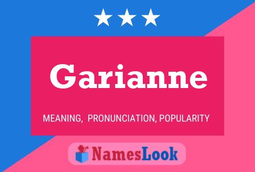 Garianne Name Poster