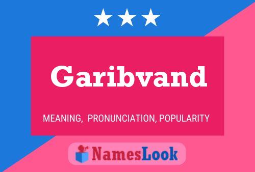 Garibvand Name Poster