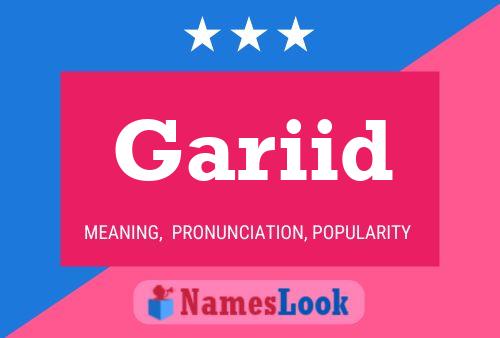 Gariid Name Poster