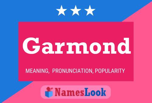 Garmond Name Poster