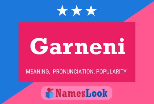 Garneni Name Poster