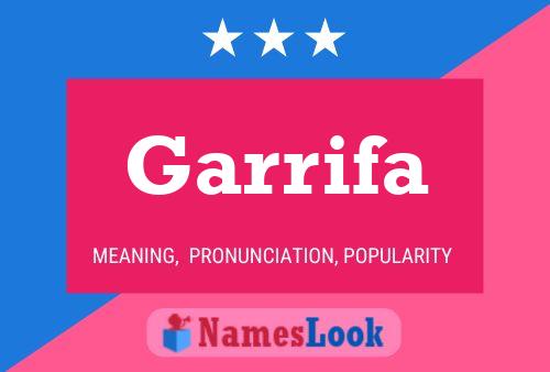 Garrifa Name Poster