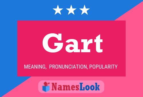 Gart Name Poster