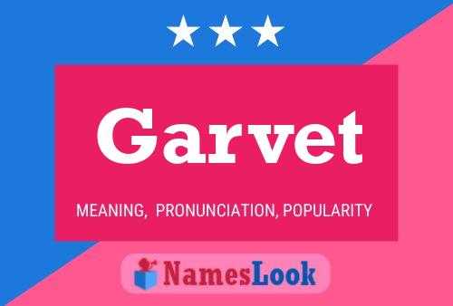 Garvet Name Poster