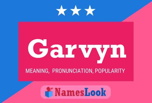 Garvyn Name Poster