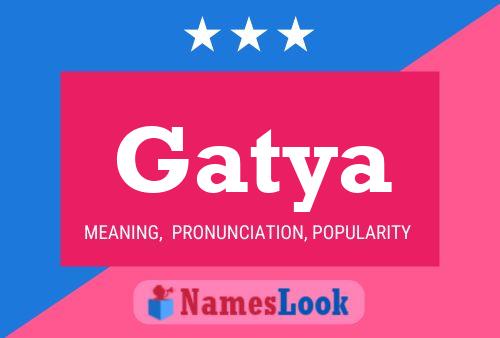 Gatya Name Poster