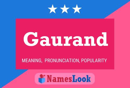 Gaurand Name Poster