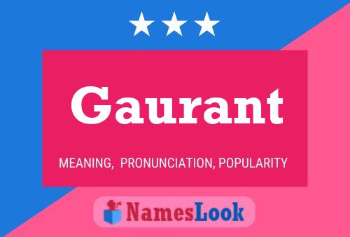 Gaurant Name Poster