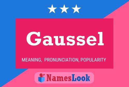 Gaussel Name Poster