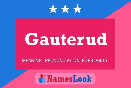 Gauterud Name Poster