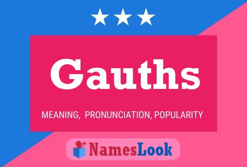 Gauths Name Poster