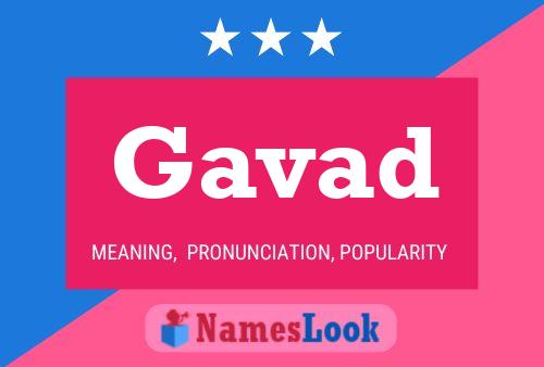 Gavad Name Poster