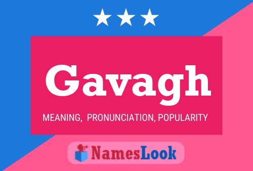 Gavagh Name Poster