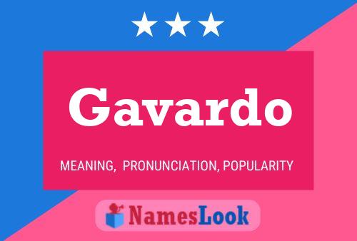 Gavardo Name Poster