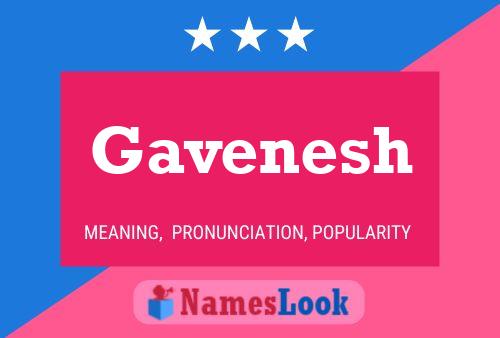 Gavenesh Name Poster