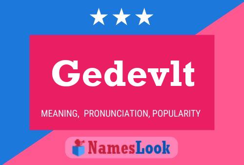 Gedevlt Name Poster