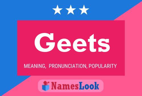 Geets Name Poster