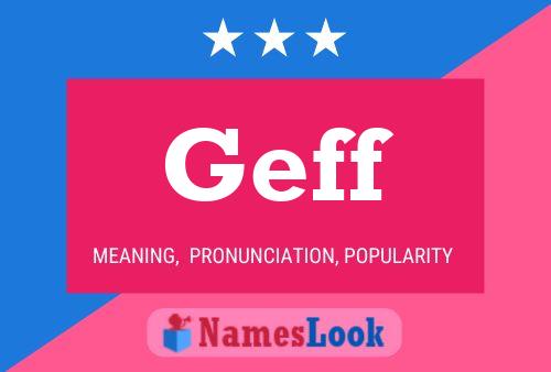 Geff Name Poster