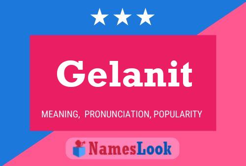 Gelanit Name Poster