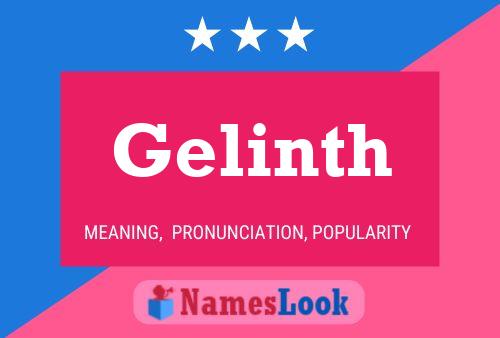 Gelinth Name Poster