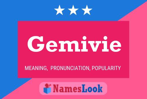 Gemivie Name Poster