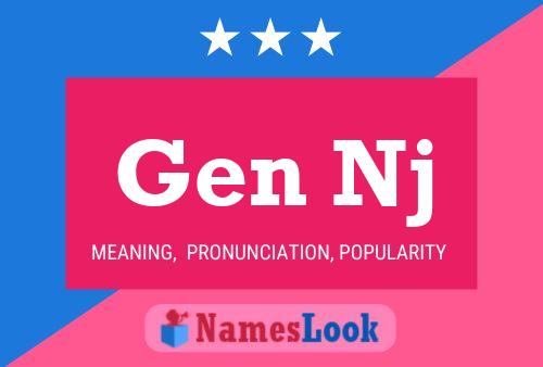 Gen Nj Name Poster