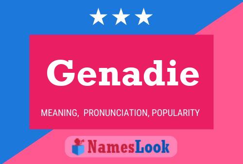 Genadie Name Poster