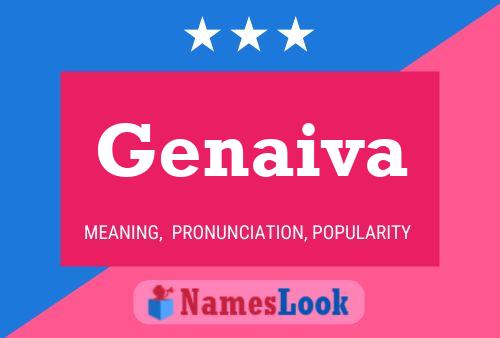 Genaiva Name Poster