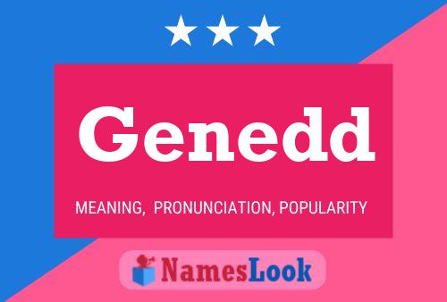 Genedd Name Poster