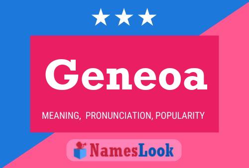 Geneoa Name Poster