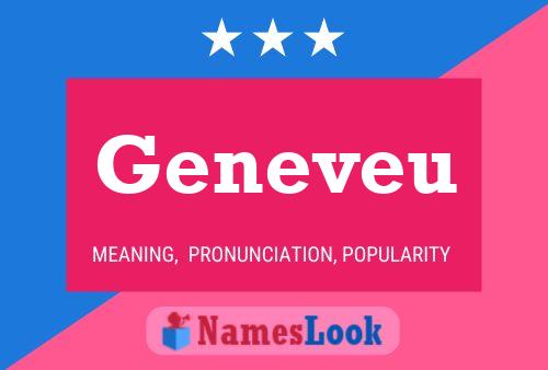 Geneveu Name Poster