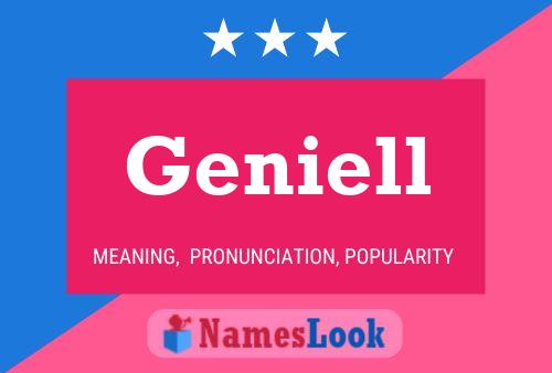 Geniell Name Poster