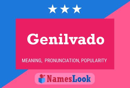 Genilvado Name Poster