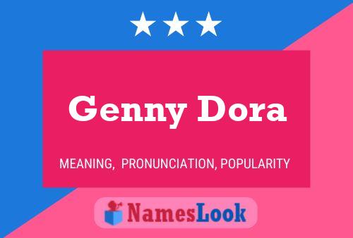 Genny Dora Name Poster