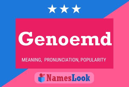 Genoemd Name Poster