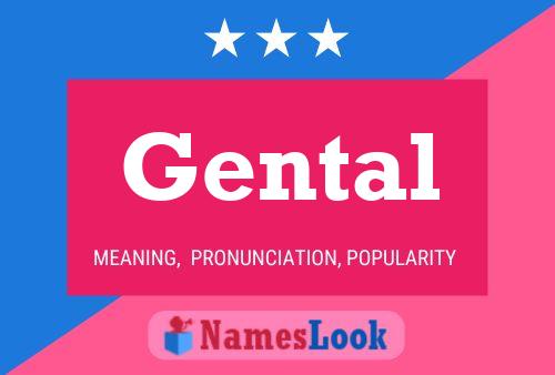 Gental Name Poster