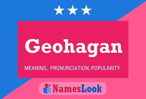 Geohagan Name Poster