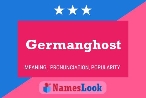 Germanghost Name Poster