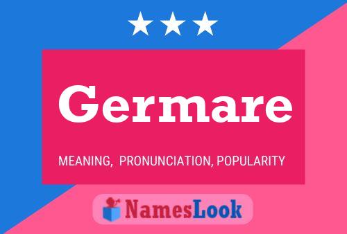 Germare Name Poster