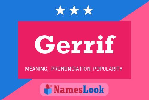 Gerrif Name Poster