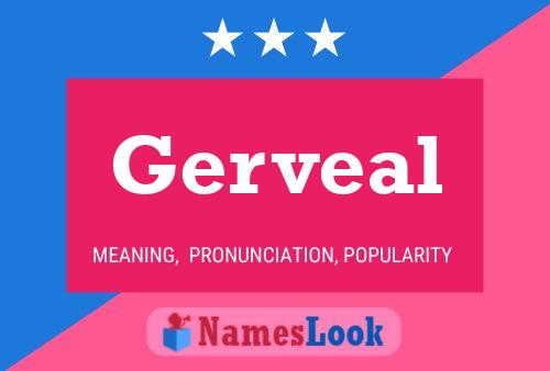 Gerveal Name Poster