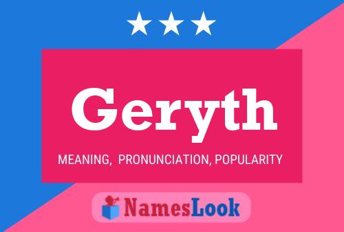 Geryth Name Poster