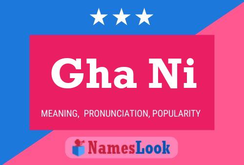 Gha Ni Name Poster