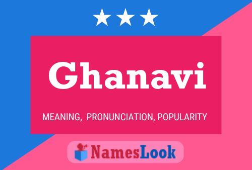 Ghanavi Name Poster