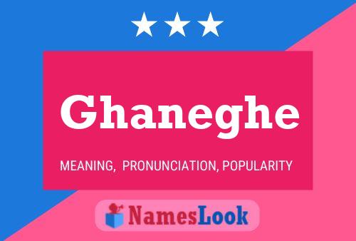 Ghaneghe Name Poster