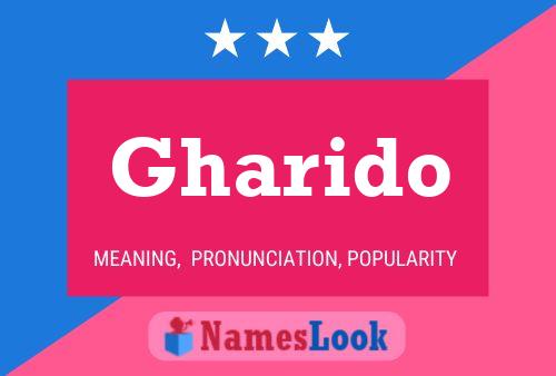 Gharido Name Poster