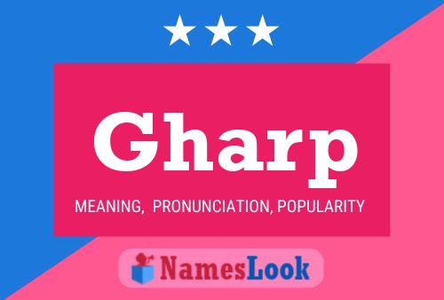 Gharp Name Poster