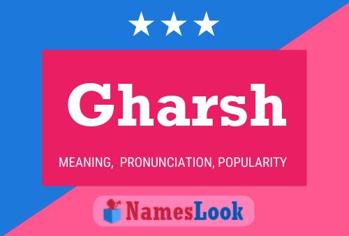 Gharsh Name Poster