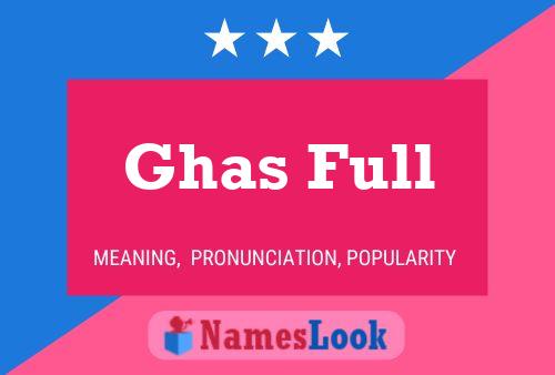 Ghas Full Name Poster