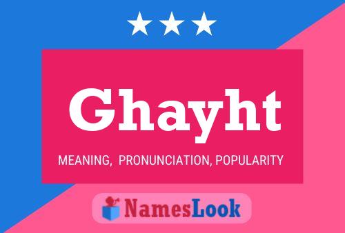 Ghayht Name Poster